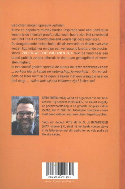 Zullen we ooit vulkanen zijn achterkant