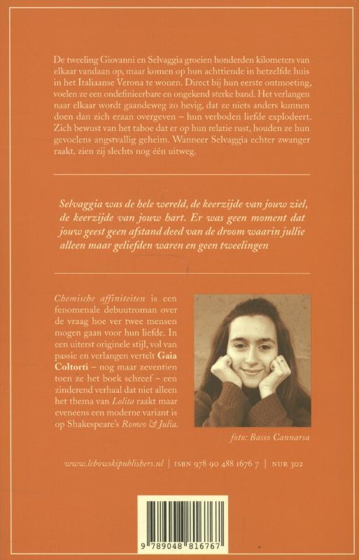 Chemische affiniteiten achterkant