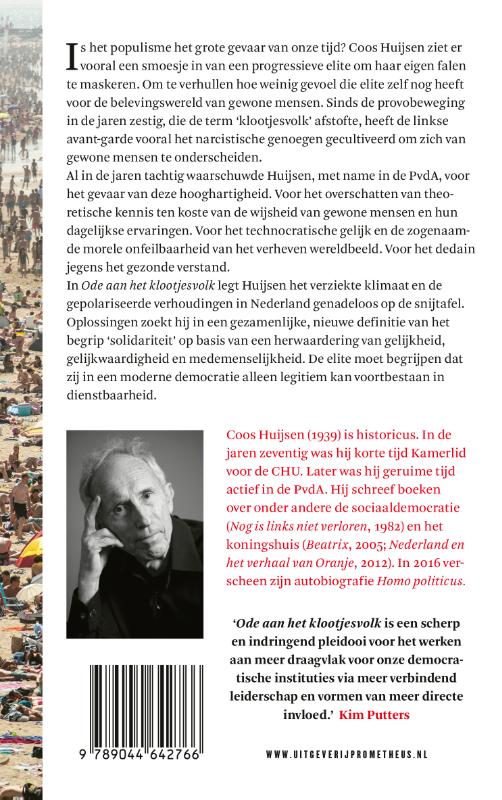 Ode aan het klootjesvolk achterkant