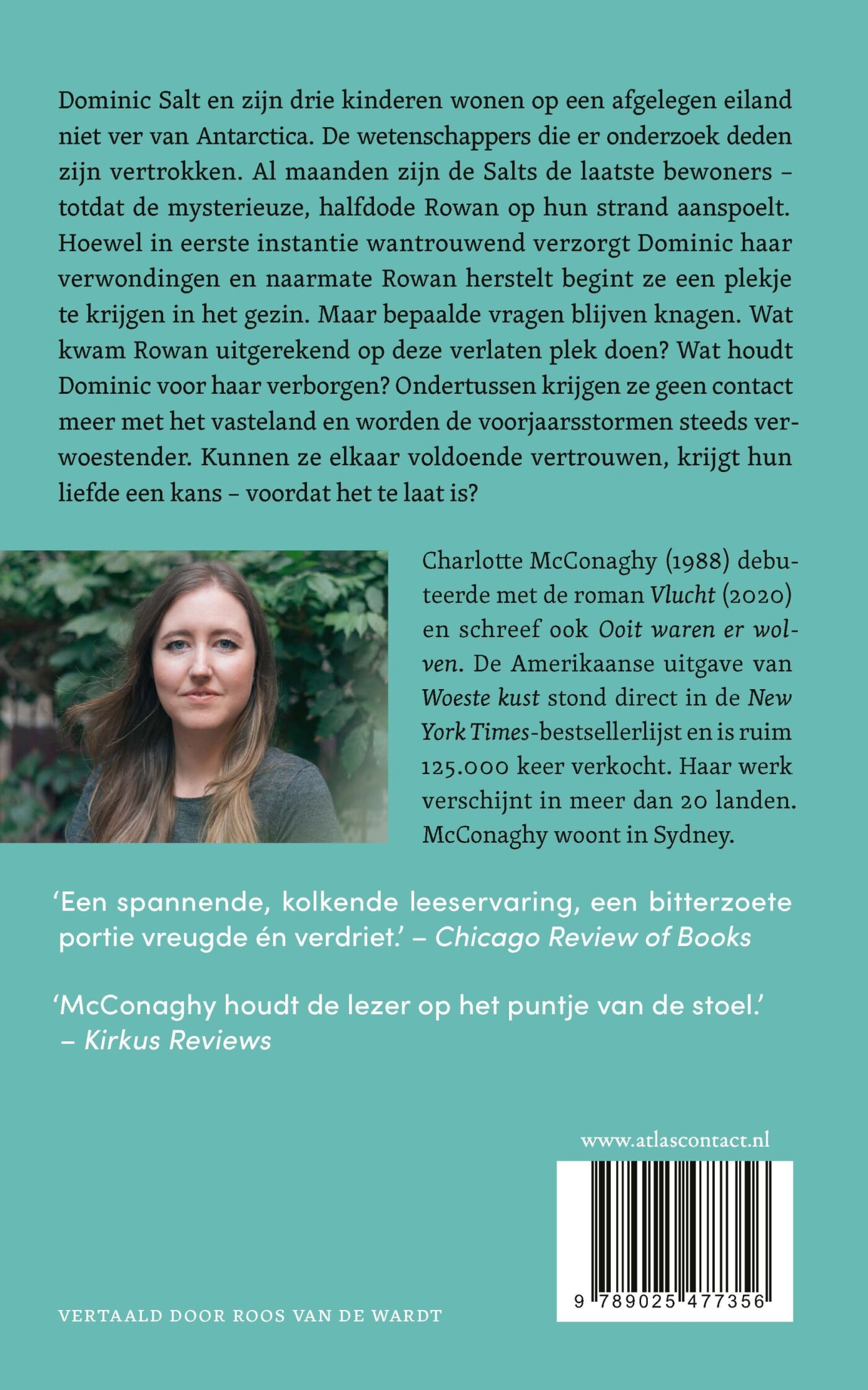 Woeste kust achterkant