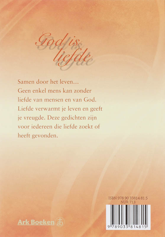 God Is Liefde achterkant