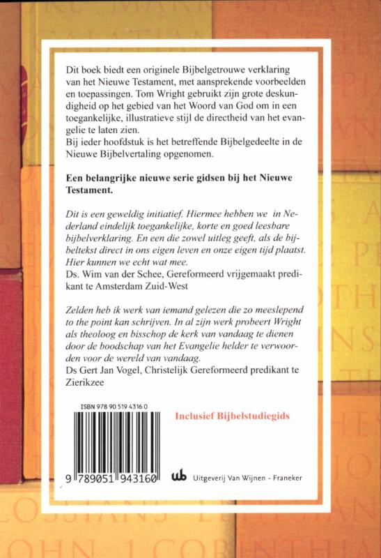 Paulus voor iedereen - Romeinen 1 achterkant