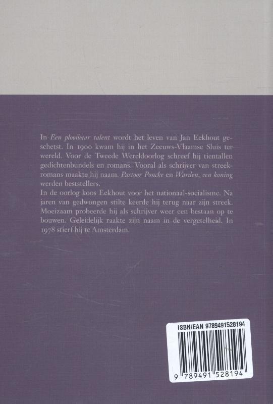 Jan H. Eekhout achterkant