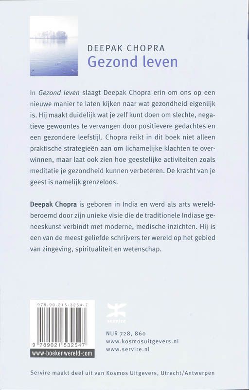 Gezond leven achterkant