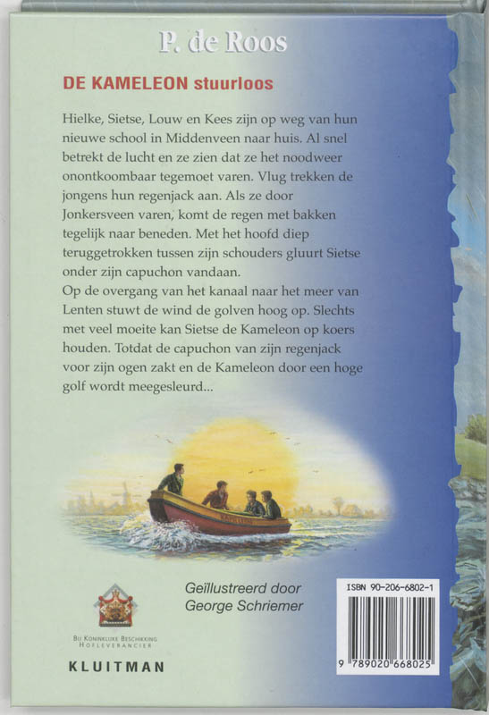 De Kameleon stuurloos / Kameleon achterkant