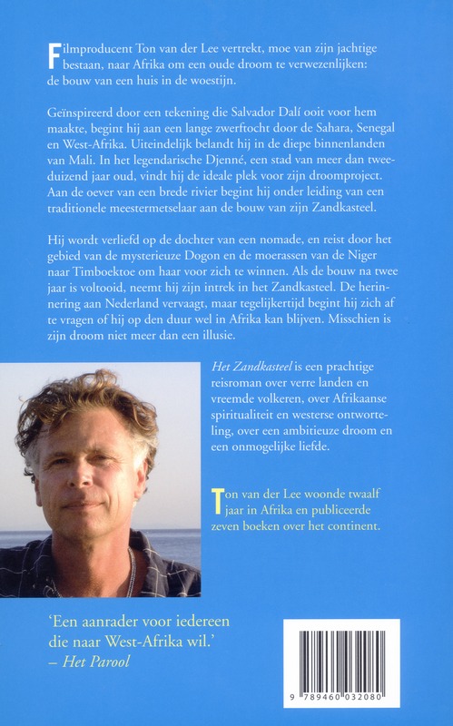 Het zandkasteel achterkant