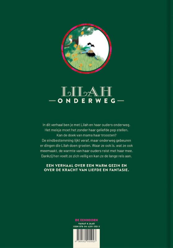 Lilah onderweg achterkant
