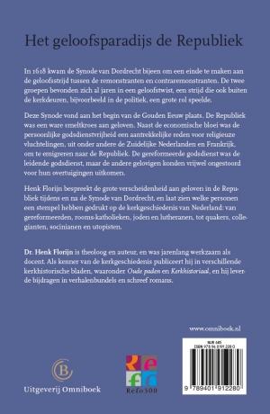 Geloven in de Republiek achterkant