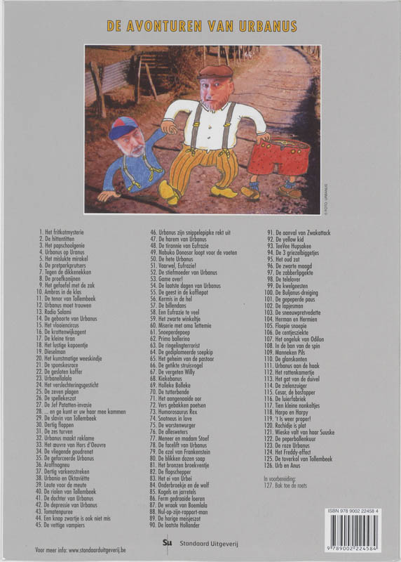 Urb en Anus / Urbanus / 126 achterkant