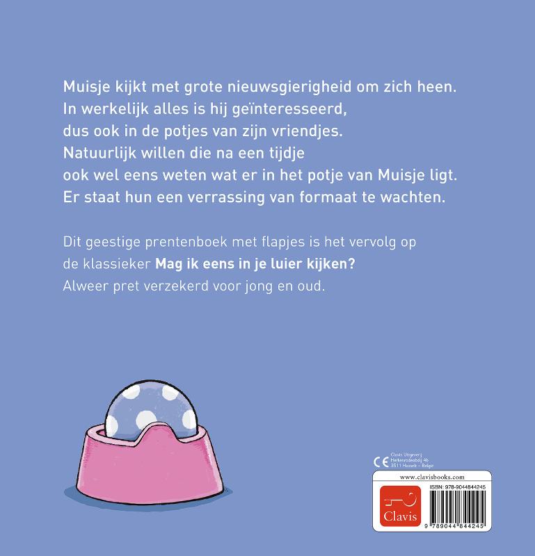 Mag ik eens in je potje kijken? / Muisje achterkant