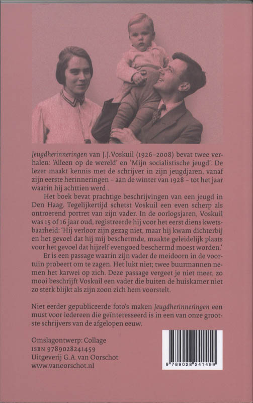 Jeugdherinneringen achterkant