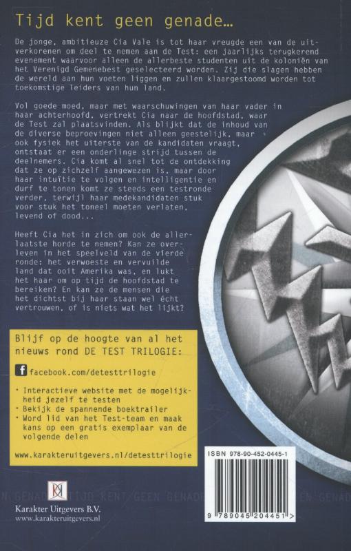 De test / De test-trilogie achterkant