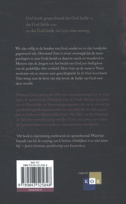 In Gods hand achterkant