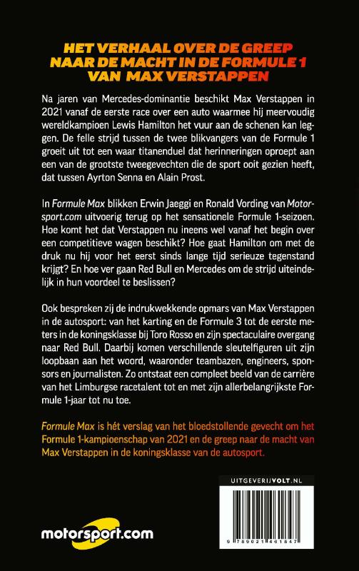 Formule Max / F1-jaaroverzicht / 5 achterkant