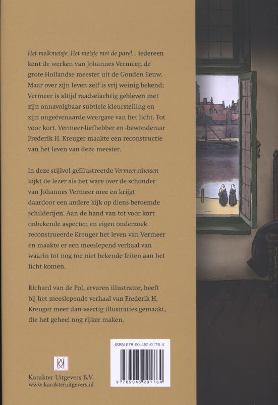 Vermeer-schetsen achterkant