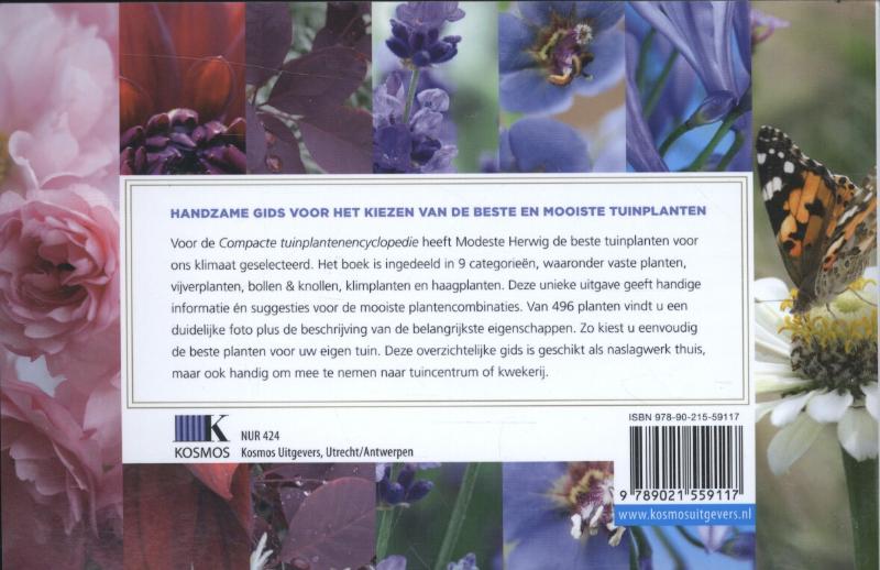 Compacte tuinplantenencyclopedie achterkant