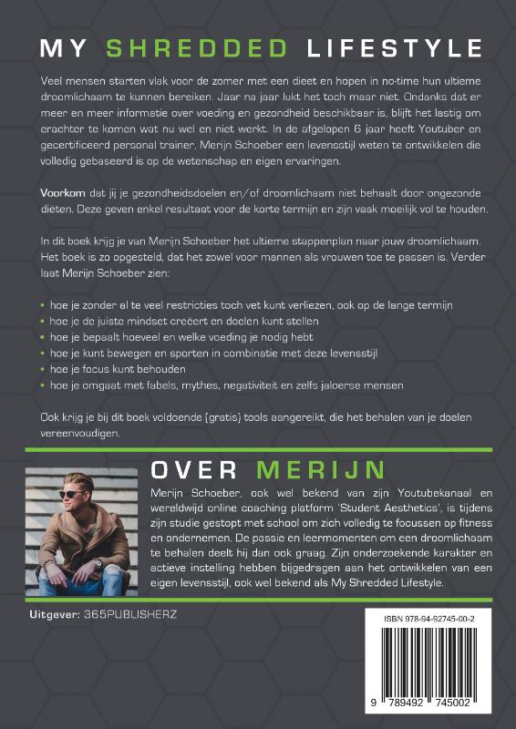 My Shredded Lifestyle achterkant