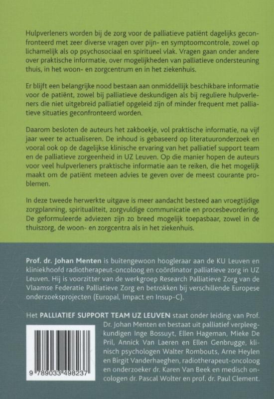 Palliatieve zorg in de praktijk achterkant