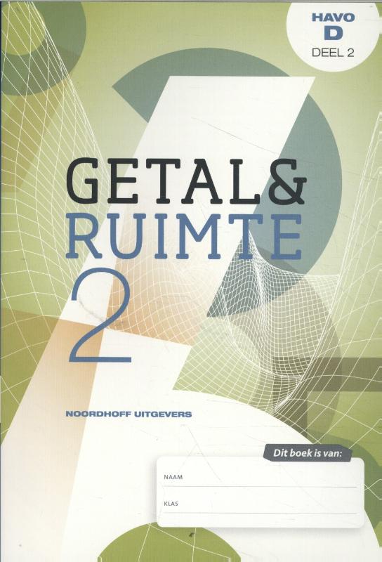 Getal & Ruimte havo wiskunde D deel 2