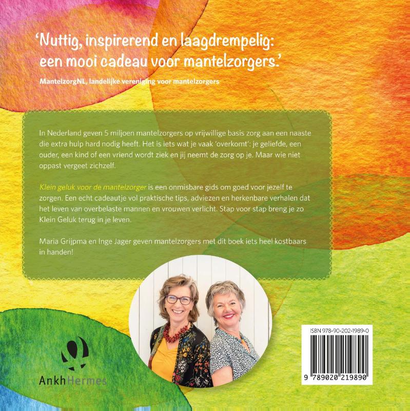 Klein geluk voor de mantelzorger / Klein geluk achterkant