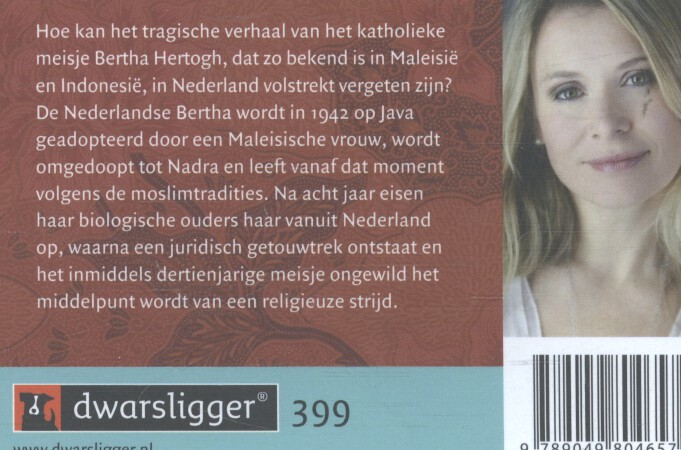 Mijn naam is Nadra (399) Dwarsligger achterkant