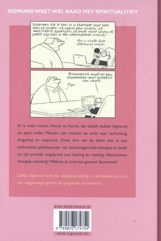Sigmund weet wel raad met spiritualiteit achterkant