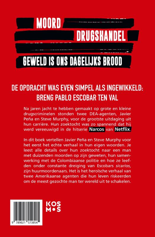 Manhunters-Onze jacht op Pablo Escobar achterkant