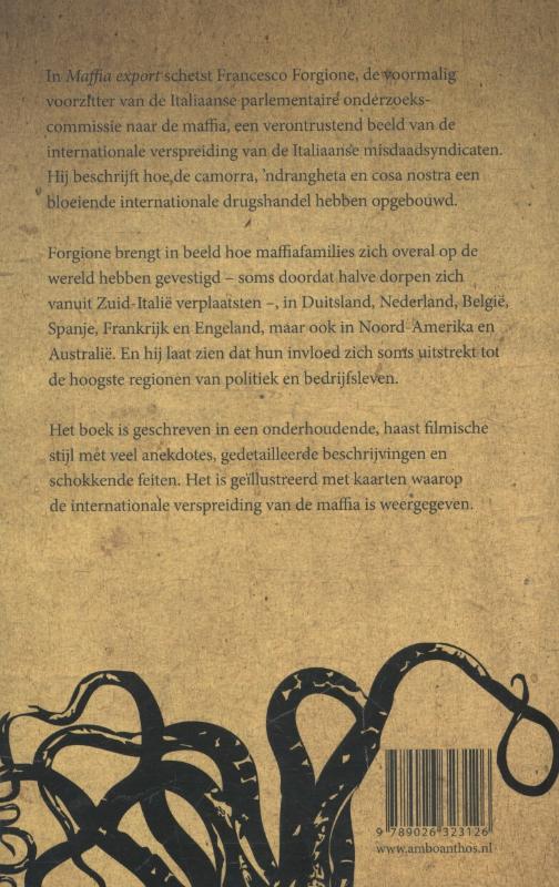 Maffia Export achterkant