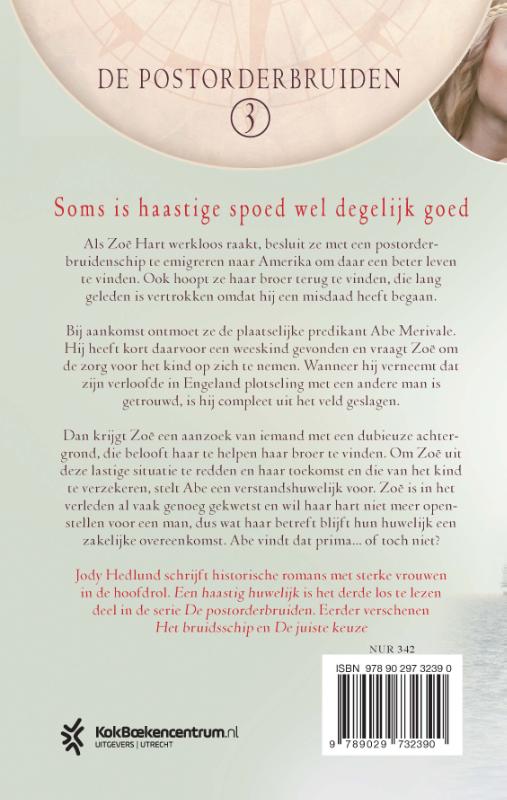 De postorderbruiden 3 - Een haastig huwelijk achterkant