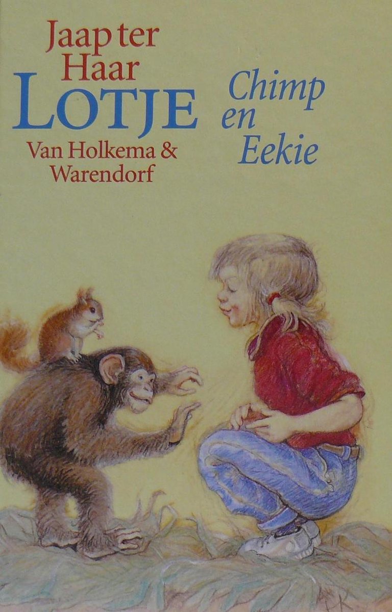Lotje chimp en eekie | Rien Poortvliet