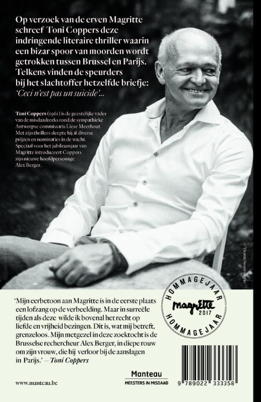 De zaak Magritte achterkant
