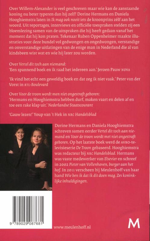 Ik Mag Ook Nooit Iets achterkant