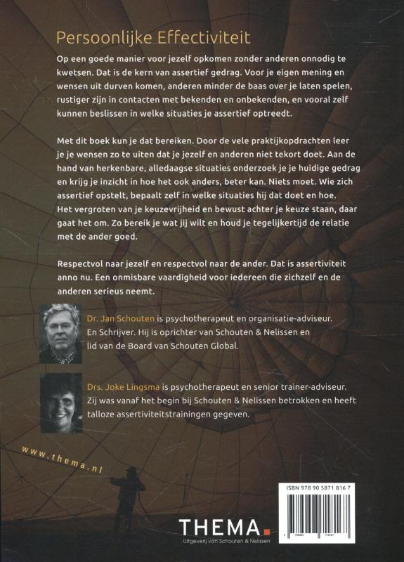 Persoonlijke effectiviteit achterkant