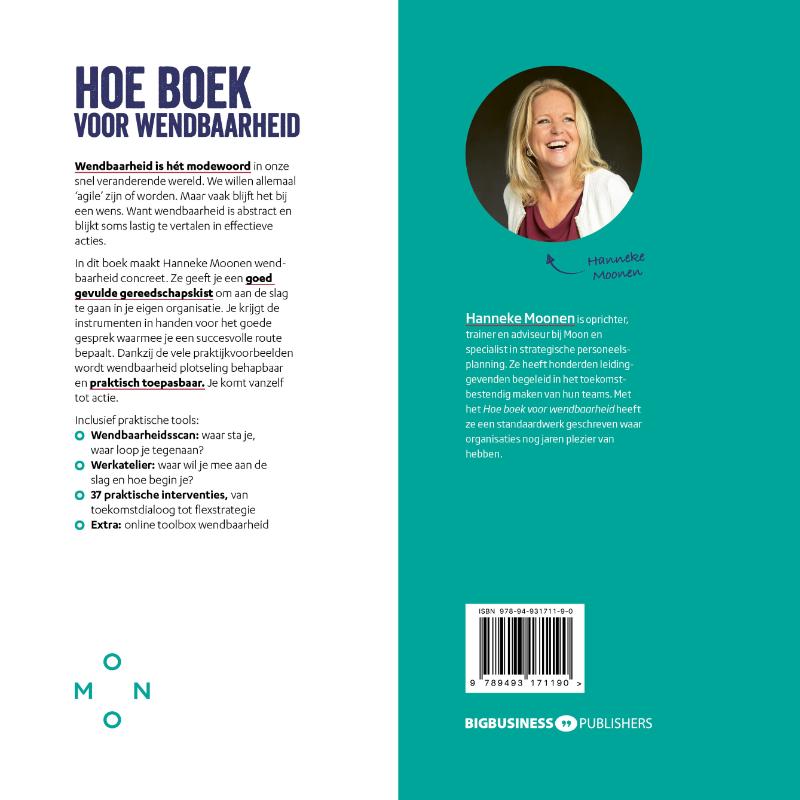 Hoe boek voor wendbaarheid achterkant