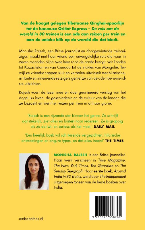 De reis om de wereld in 80 treinen achterkant