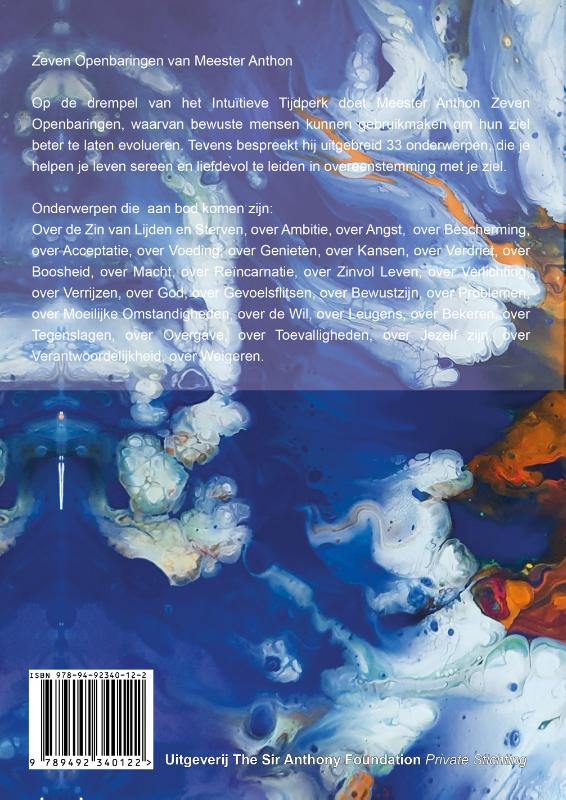 Openbaringen over de Ziel achterkant