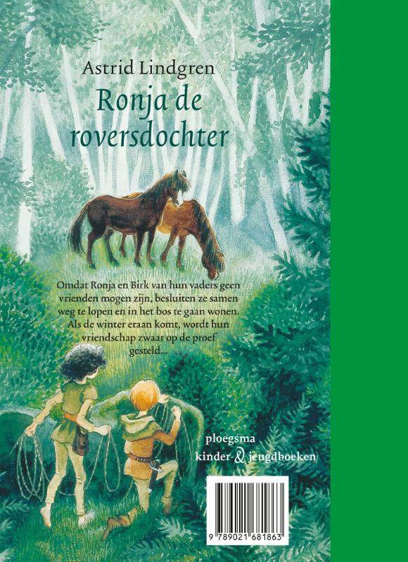 Ronja de roversdochter achterkant
