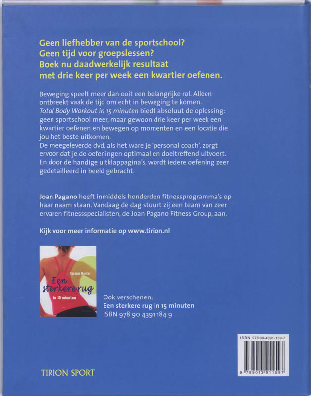 Total Body Workout In 15 Minuten achterkant