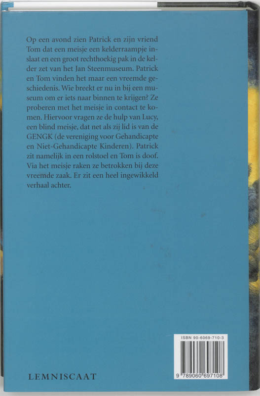 De kunstrijder achterkant