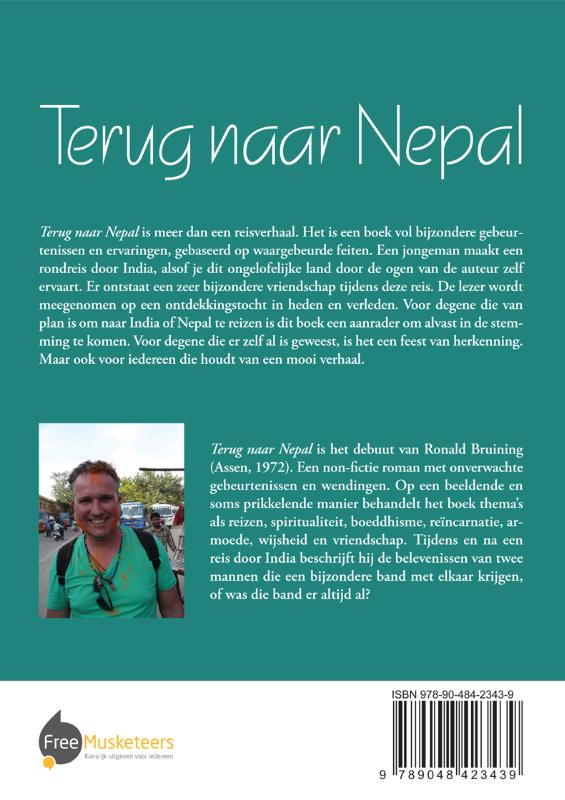 Terug naar Nepal achterkant