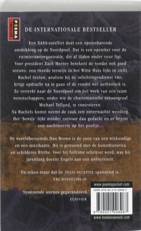 De Delta deceptie achterkant