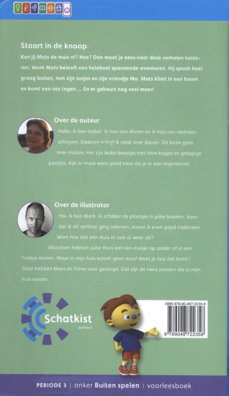 Schatkist 3 Staart in de knoop achterkant