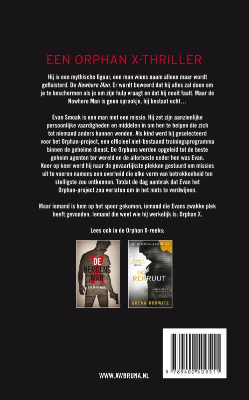 Orphan X / Orphan X / 1 achterkant