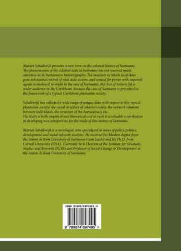 The Colonial State in the Caribbean achterkant