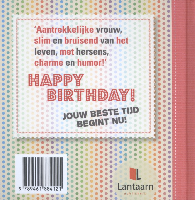 40 worden is vreselijk spannend! / Leeftijdserie achterkant