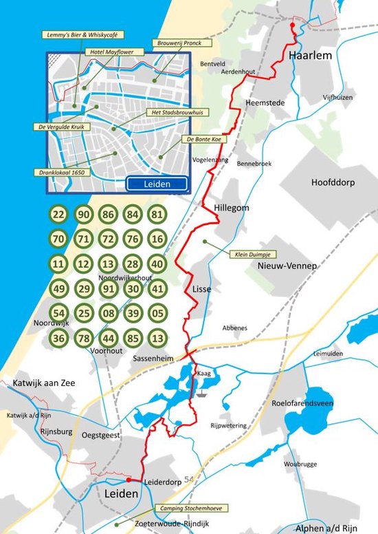 Fietsen door Nederland bierland Deel 1 - Boeken - Fietsen - Bier - Brouwerijen