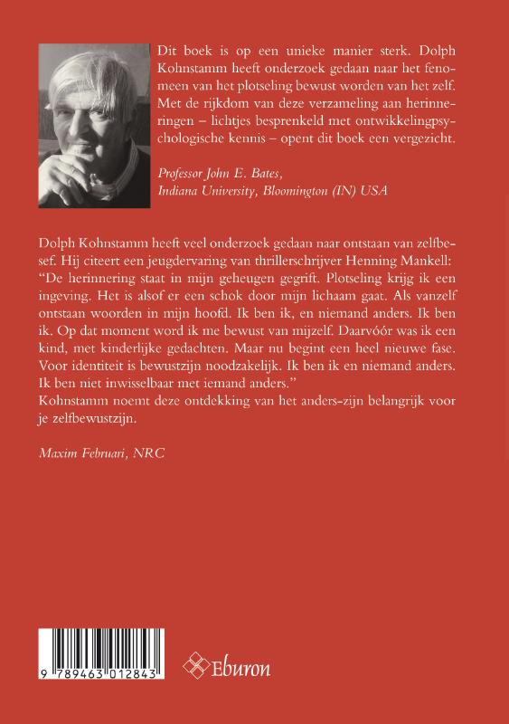 Plotseling zelfbesef achterkant