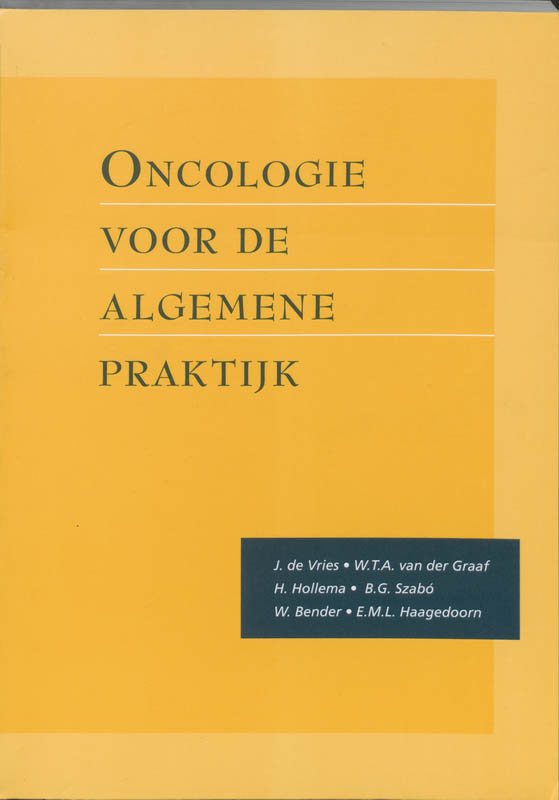Oncologie Voor De Algemene Praktijk