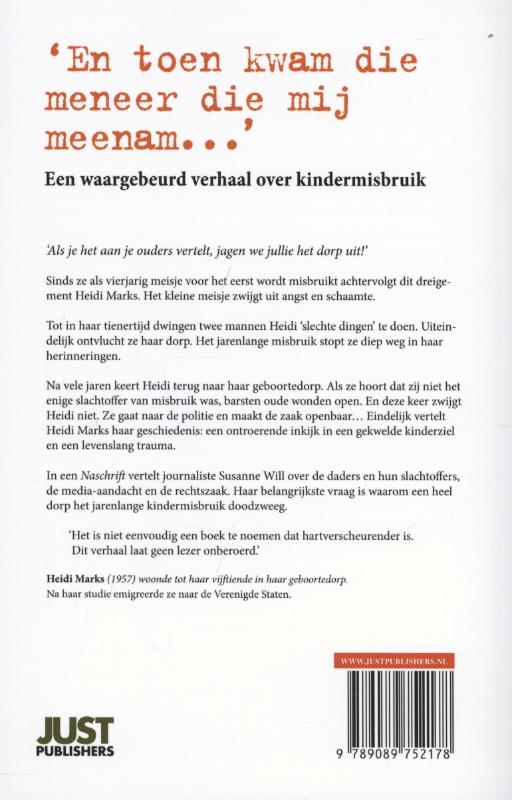 En toen kwam die meneer die mij meenam... achterkant