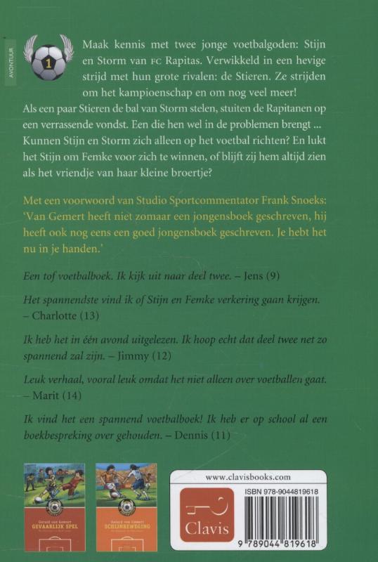 Gevecht om de cup achterkant